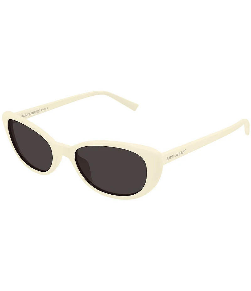 Yves Saint Laurent Women's Lettering Logo Thin 52mm Cat Eye Sunglasses