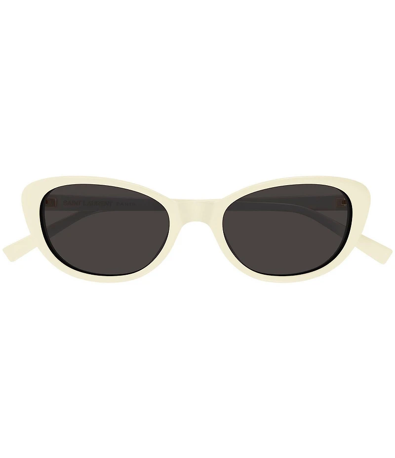 Yves Saint Laurent Women's Lettering Logo Thin 52mm Cat Eye Sunglasses