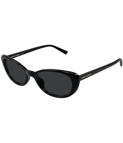 Yves Saint Laurent Women's Lettering Logo Thin 52mm Cat Eye Sunglasses