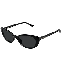 Yves Saint Laurent Women's Lettering Logo Thin 52mm Cat Eye Sunglasses