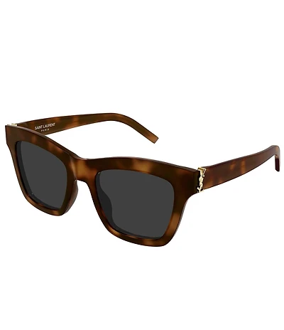Yves Saint Laurent Women's Monogram Hinge 52mm Cat Eye Sunglasses