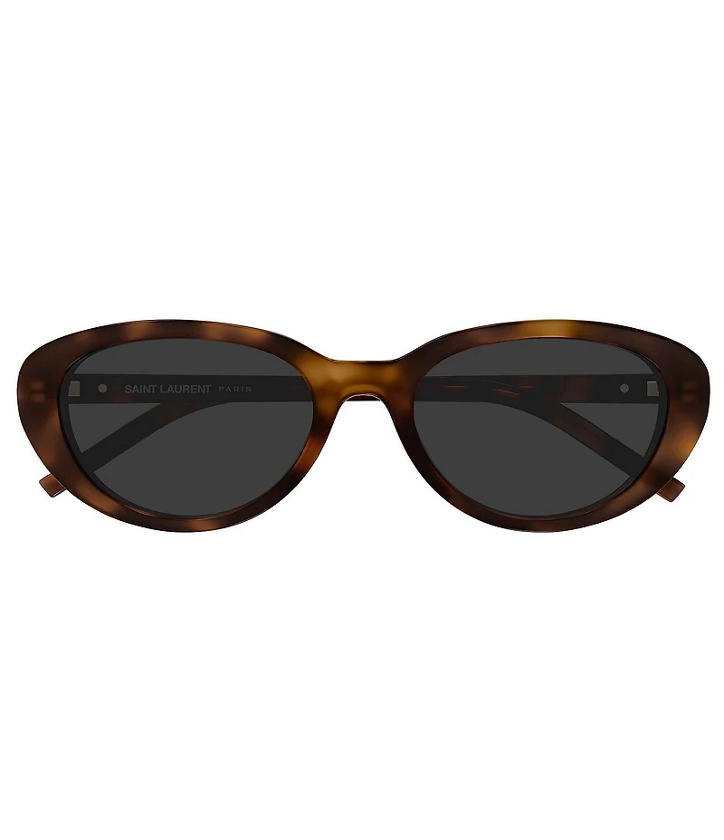 Yves Saint Laurent Women's Monogram Hinge 55mm Oval Sunglasses
