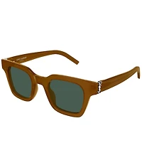 Yves Saint Laurent Women's Monogram Hinge M 47mm Square Sunglasses