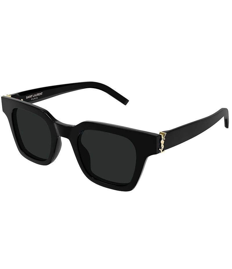 Yves Saint Laurent Women's Monogram Hinge M 47mm Square Sunglasses