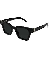 Yves Saint Laurent Women's Monogram Hinge M 47mm Square Sunglasses
