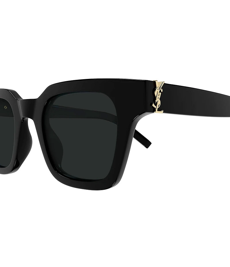 Yves Saint Laurent Women's Monogram Hinge M 47mm Square Sunglasses