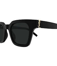 Yves Saint Laurent Women's Monogram Hinge M 47mm Square Sunglasses