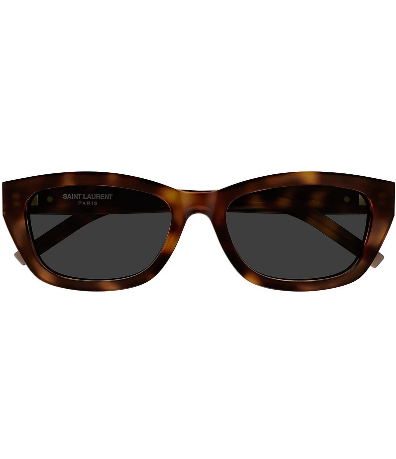 Yves Saint Laurent Women's Monogram Hinge M 55mm Square Sunglasses