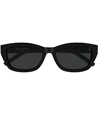 Yves Saint Laurent Women's Monogram Hinge M 55mm Square Sunglasses