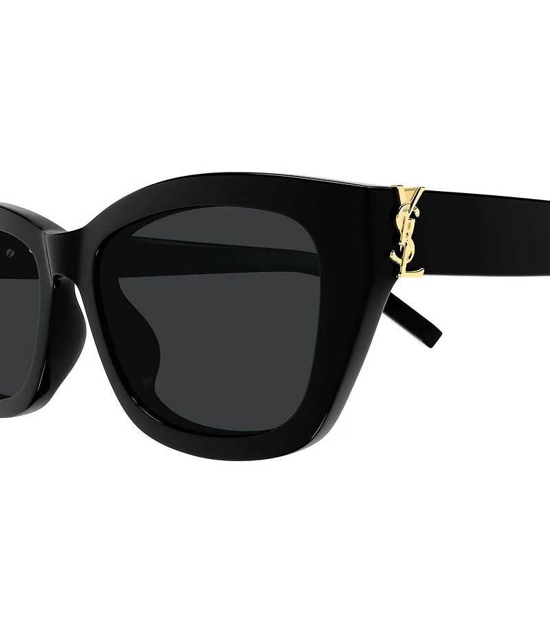 Yves Saint Laurent Women's Monogram Hinge M 55mm Square Sunglasses