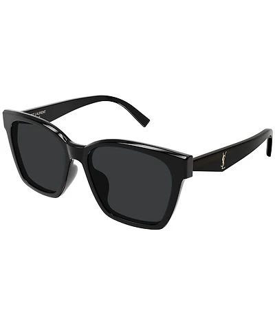 Yves Saint Laurent Women's Monogram YSL Triangle 57mm Square Sunglasses