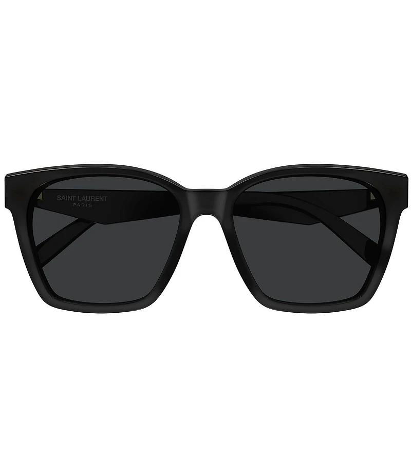 Yves Saint Laurent Women's Monogram YSL Triangle 57mm Square Sunglasses