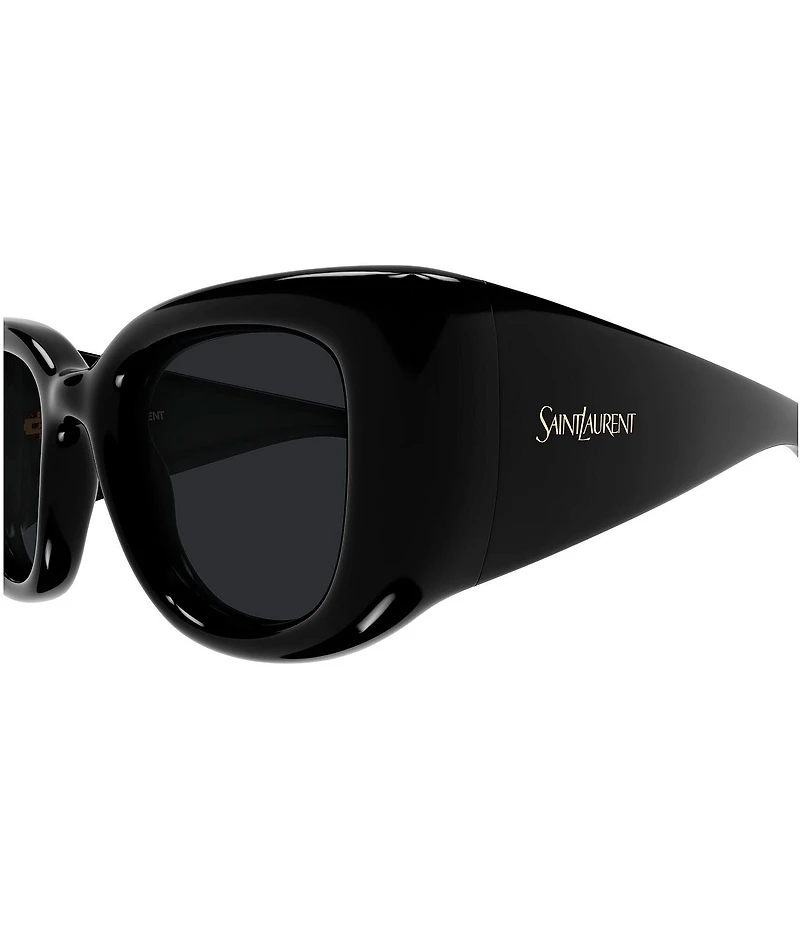 Yves Saint Laurent Women's SL Logo 55mm Cat Eye Sunglasses