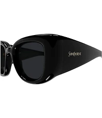 Yves Saint Laurent Women's SL Logo 55mm Cat Eye Sunglasses