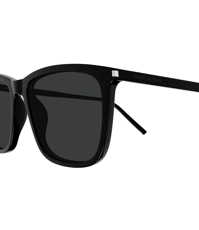 Yves Saint Laurent Women's SL Logo 56mm Square Sunglasses