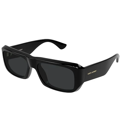 Yves Saint Laurent Women's SL Logo 57mm Rectangle Sunglasses
