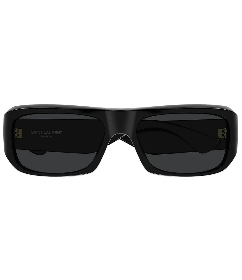 Yves Saint Laurent Women's SL Logo 57mm Rectangle Sunglasses