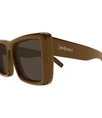Yves Saint Laurent Women's SL Logo 61mm Shield Sunglasses