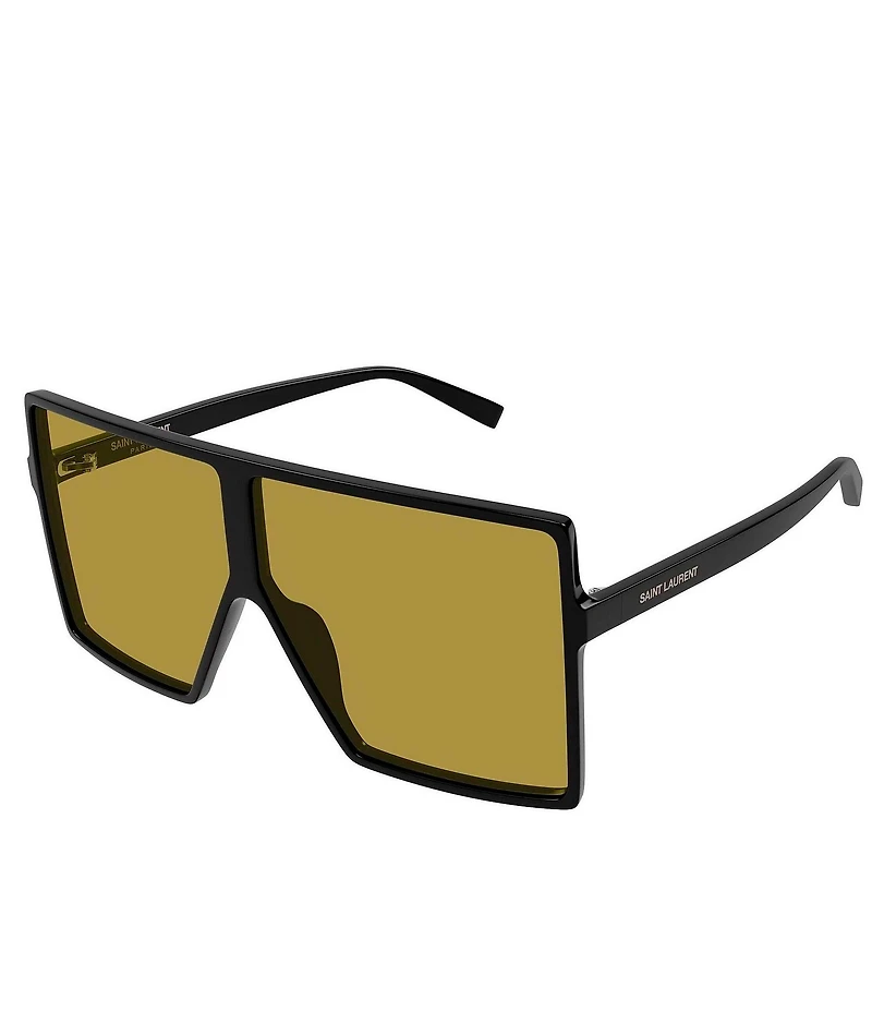 Yves Saint Laurent Women's SL Logo 68mm Rectangle Sunglasses