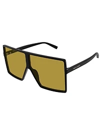 Yves Saint Laurent Women's SL Logo 68mm Rectangle Sunglasses