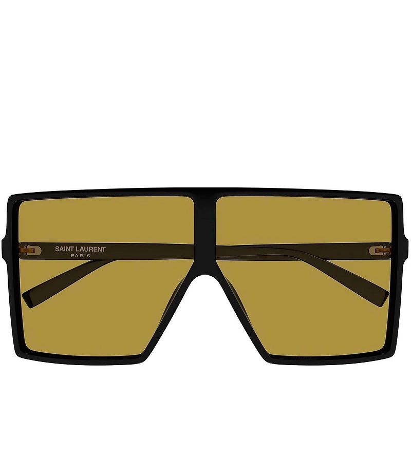 Yves Saint Laurent Women's SL Logo 68mm Rectangle Sunglasses