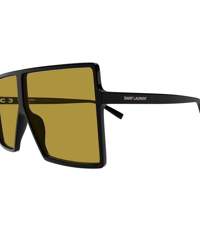 Yves Saint Laurent Women's SL Logo 68mm Rectangle Sunglasses