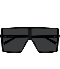 Yves Saint Laurent Women's SL Logo 68mm Rectangle Sunglasses