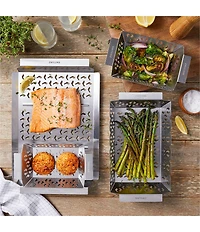 Zwilling BBQ Stainless Steel 4-Piece Grill Basket Set