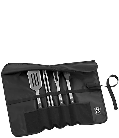 Zwilling BBQ Stainless Steel 5-Piece Grill Tool Set