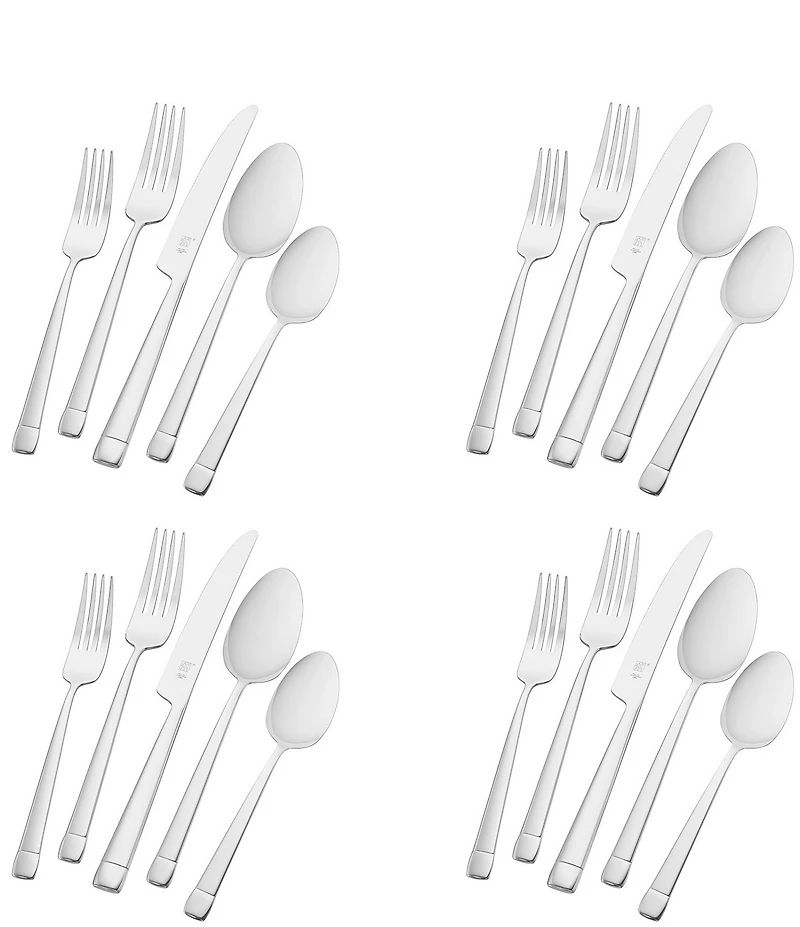 Zwilling Bellamar 20-Piece Stainless Steel Flatware Set