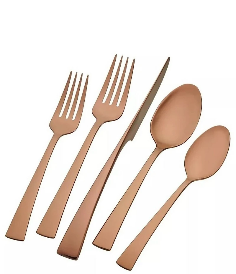 Zwilling Bellasera Rose Gold 20-Piece Stainless Steel Flatware Set
