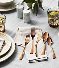 Zwilling Bellasera Rose Gold 20-Piece Stainless Steel Flatware Set