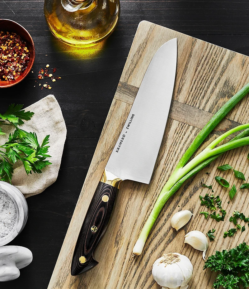 Zwilling Bob Kramer Carbon 2.0 7#double; Santoku Knife