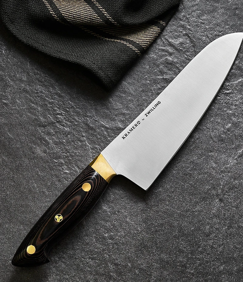 Zwilling Bob Kramer Carbon 2.0 7#double; Santoku Knife