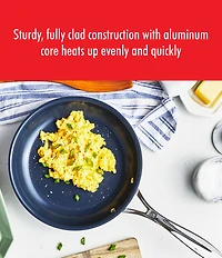 Zwilling Clad CFX Stainless Steel Ceramic Coating Fry Pan, 8#double;