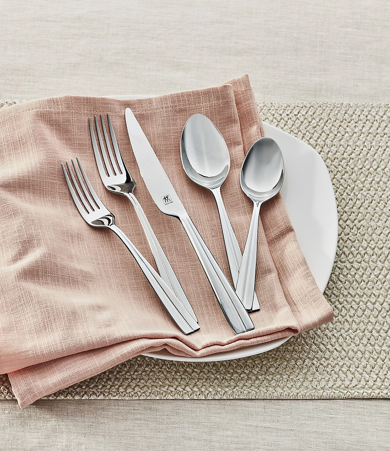 Zwilling Constance 42-Piece Stainless Steel Flatware Set