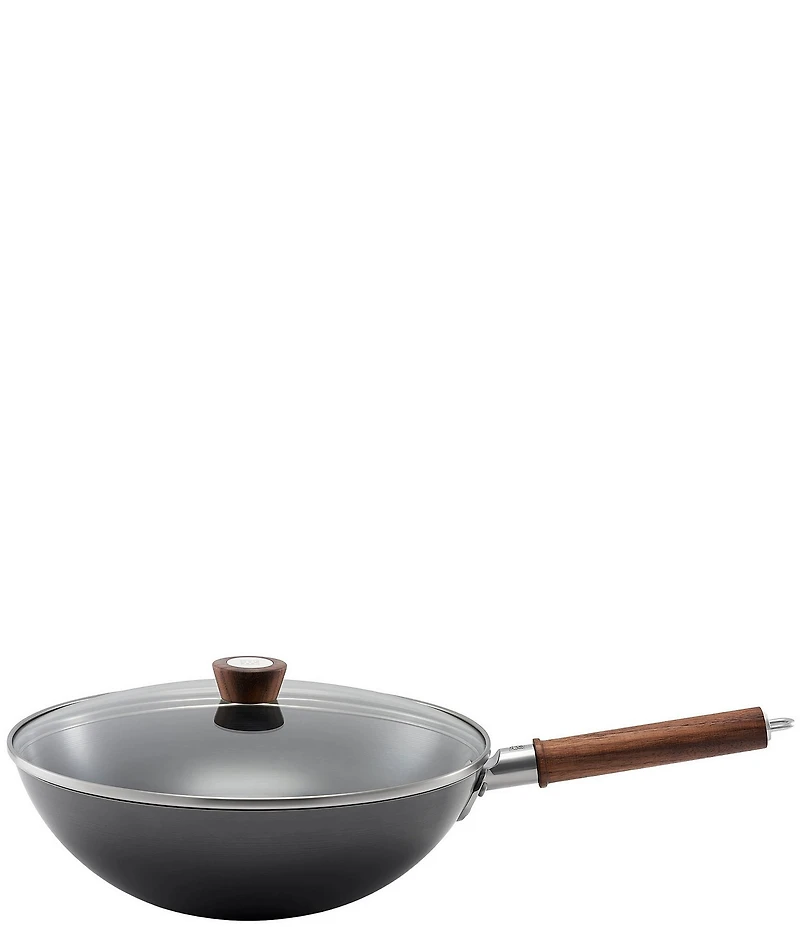 Zwilling Dragon 12#double; Carbon Steel Wok with Lid