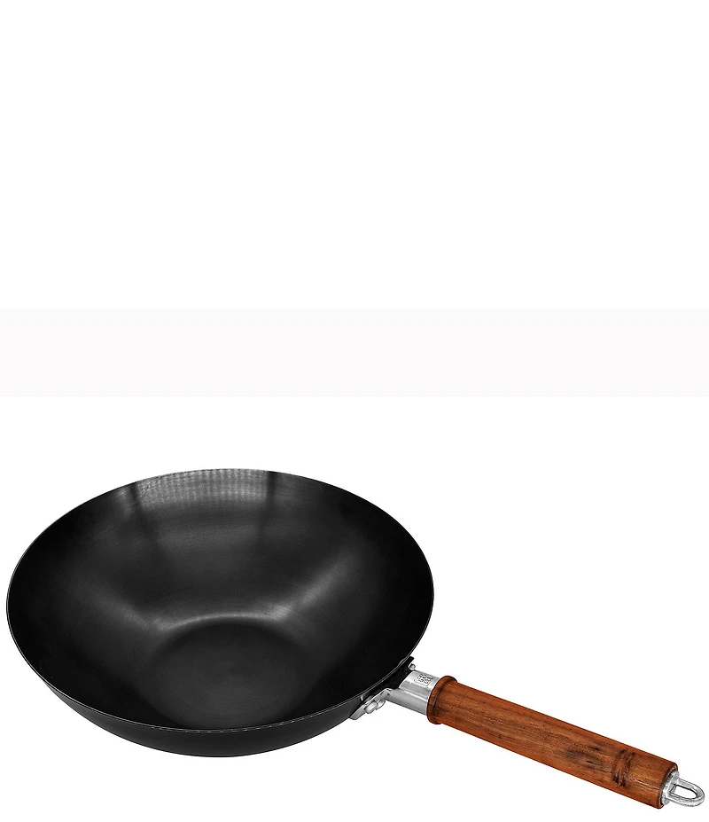 Zwilling Dragon 12#double; Carbon Steel Wok with Lid