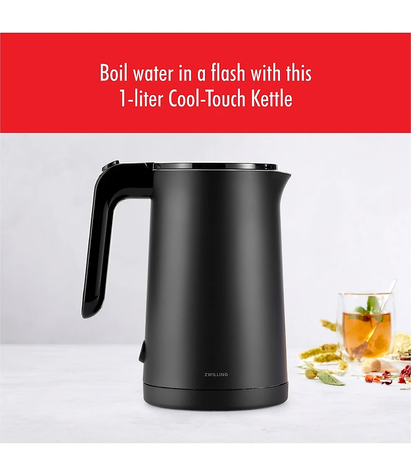 Zwilling Enfinigy Cool Touch 1-Liter Electric Kettle