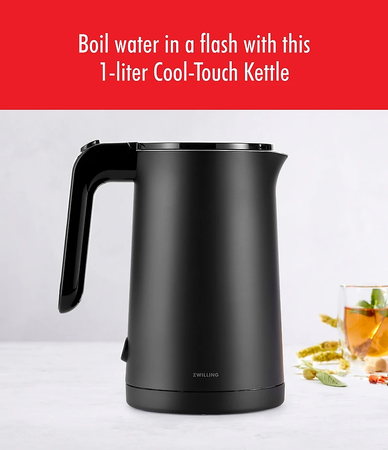 Zwilling Enfinigy Cool Touch 1-Liter Electric Kettle