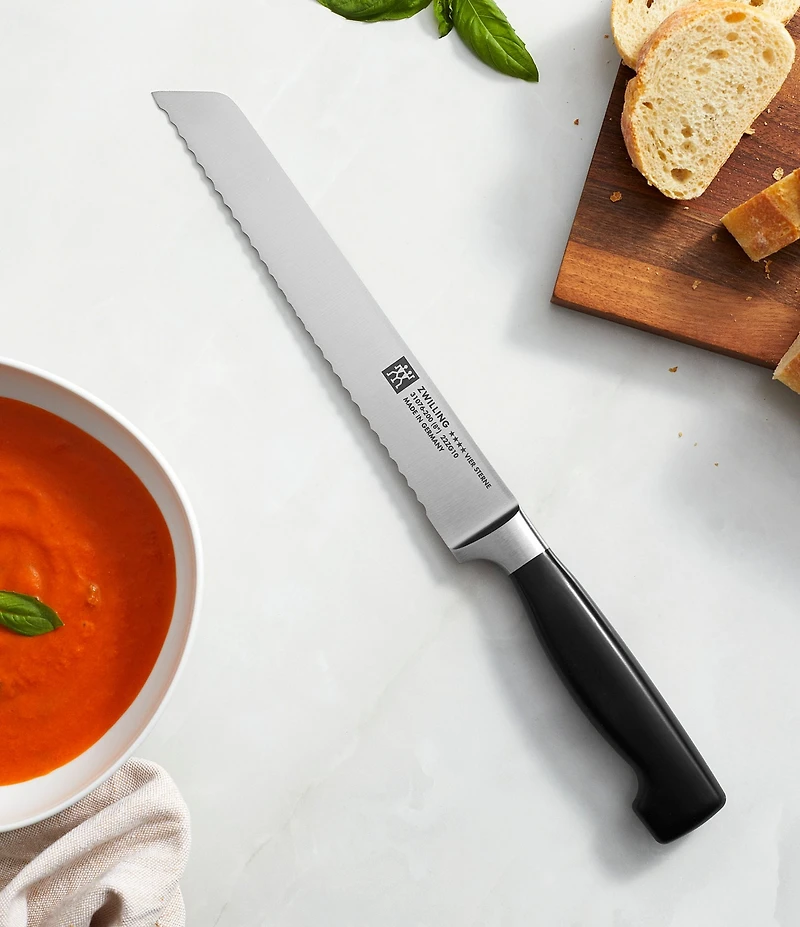 Zwilling Four Star 8#double; Bread Knife