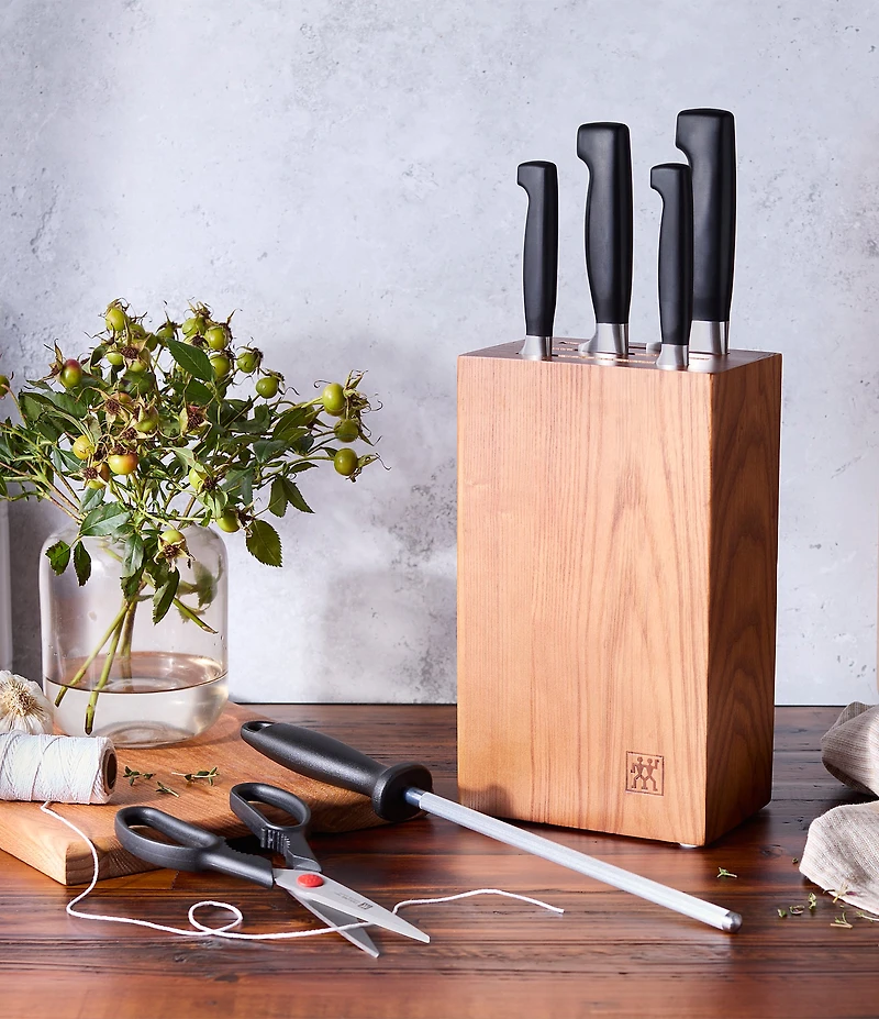 Zwilling Four Star ECO 7-Piece 3-Slot Knife Block