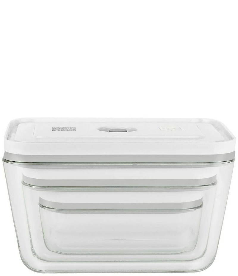Zwilling Fresh & Save Vacuum Glass Food Storage Container, Set of 3