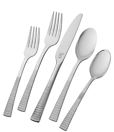Zwilling Kingwood 42-Piece Stainless Steel Flatware Set