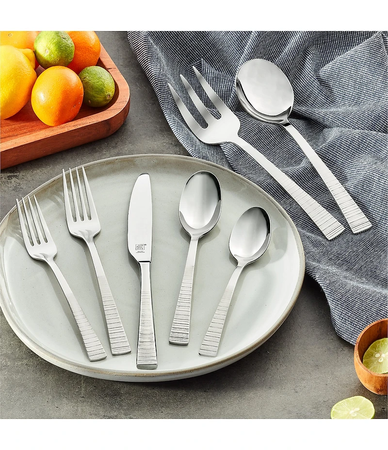 Zwilling Kingwood 42-Piece Stainless Steel Flatware Set