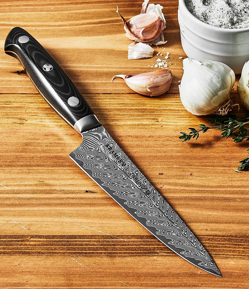 Zwilling Kramer Euroline Stainless Damascus Collection 5.5#double; Fine Edge Prep Knife