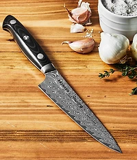 Zwilling Kramer Euroline Stainless Damascus Collection 5.5#double; Fine Edge Prep Knife