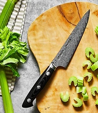 Zwilling Kramer Euroline Stainless Damascus Collection 5.5#double; Fine Edge Prep Knife