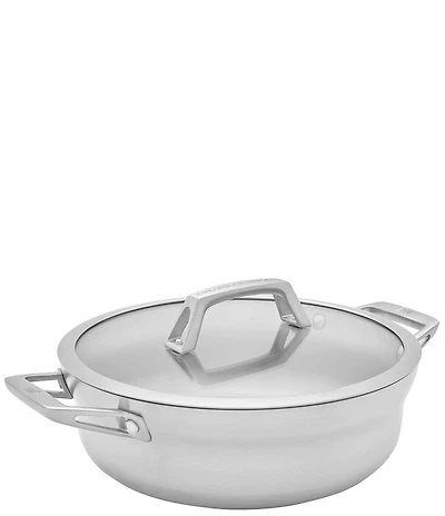 Zwilling Motion Stainless Steel 4-qt. Chef's Pan