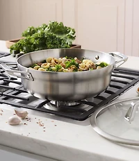 Zwilling Motion Stainless Steel 4-qt. Chef's Pan